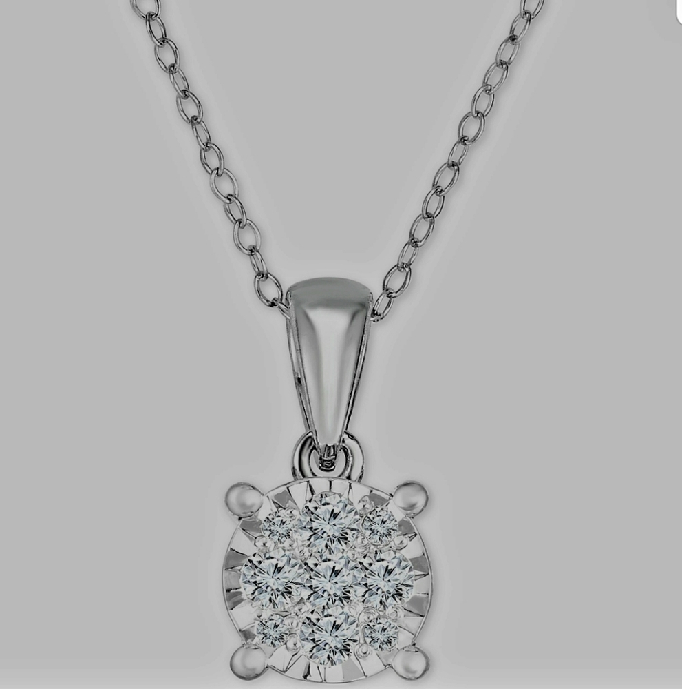 1/2 Carat Diamond Wedding Pendant